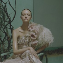 Gemma Ward for “wonder” in Givenchy by Steven Meisel for Vogue Italy, March 2004