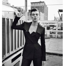 Milla Jovovich Takes on New York for Vogue Paris’ February 2013 Issue by Inez & Vinoodh